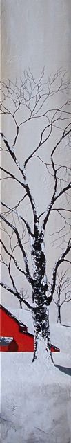Tina Palmer - Red Barn - Original Painting